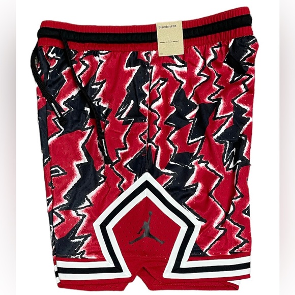 Jordan Shorts New Xl Nike Air Jordan Red White Iconic Jumpman Logo